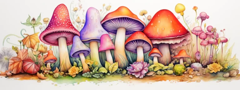 Best Mushroom Coloring Pages