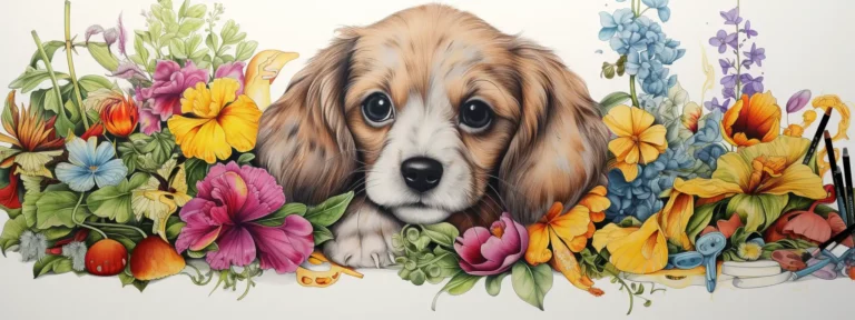 Best Puppy Coloring Pages